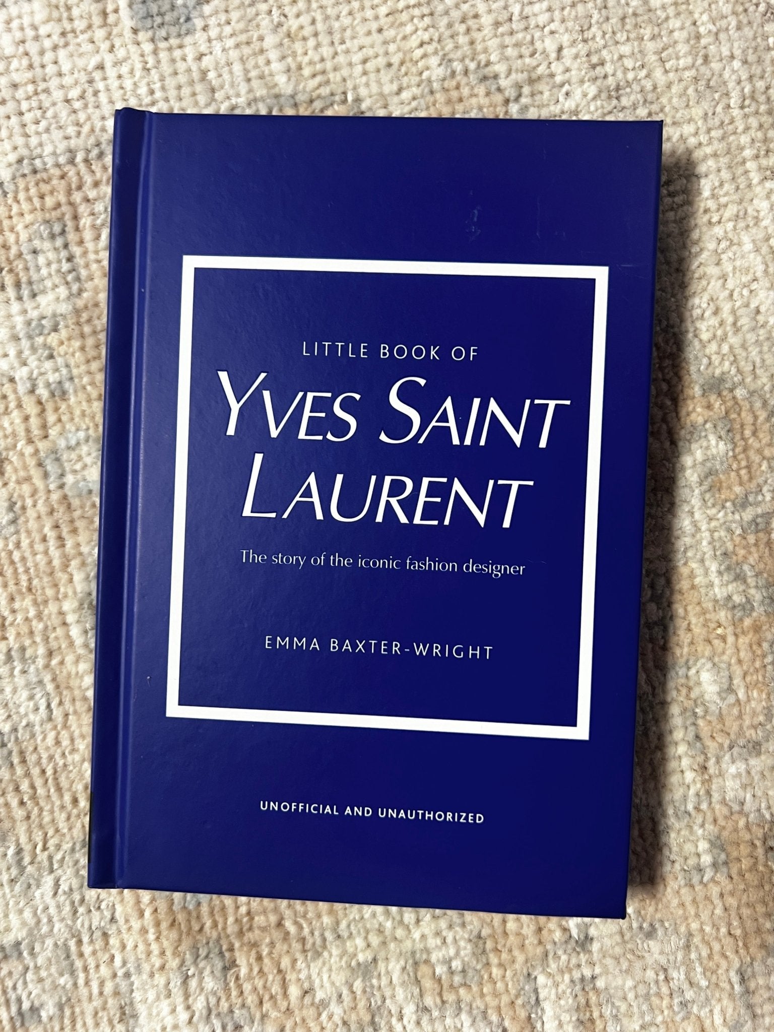 Little Book of Yves St. Laurent Petite Travel Book | Banana Manor Rug Company