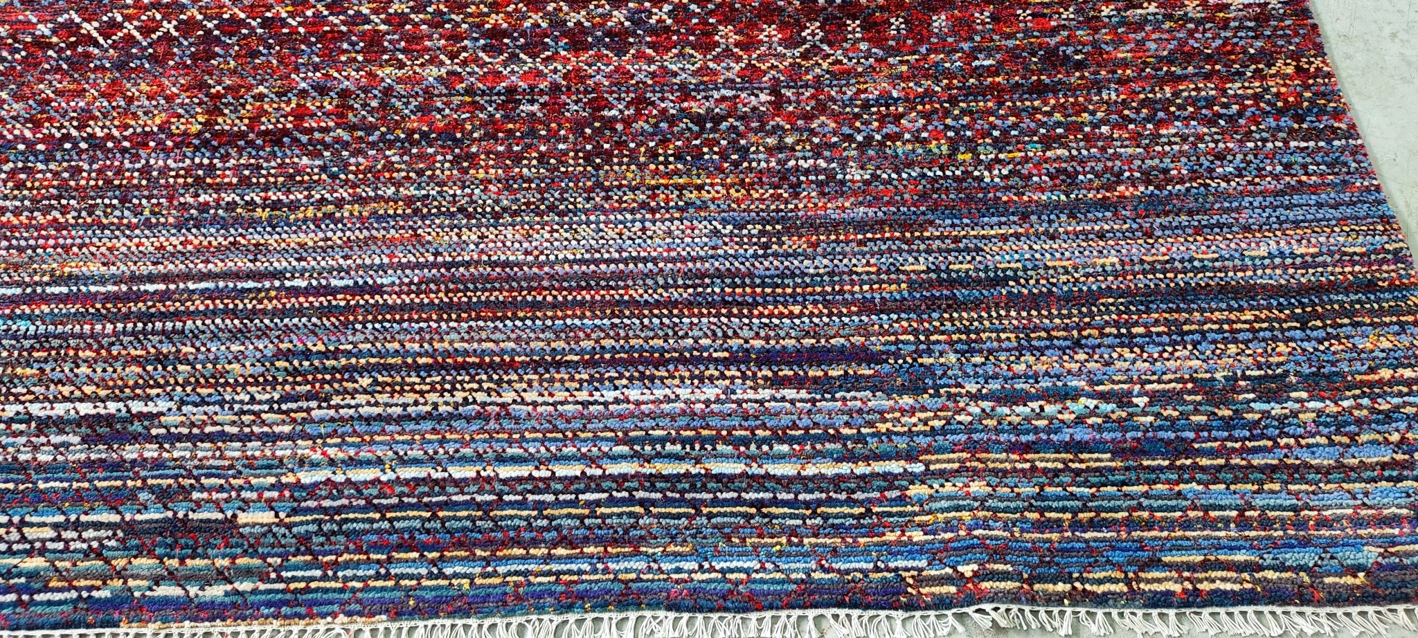 Lizzo 8.3x10.3 Hand Knotted Multi Color | Banana Manor Rug Factory Outlet