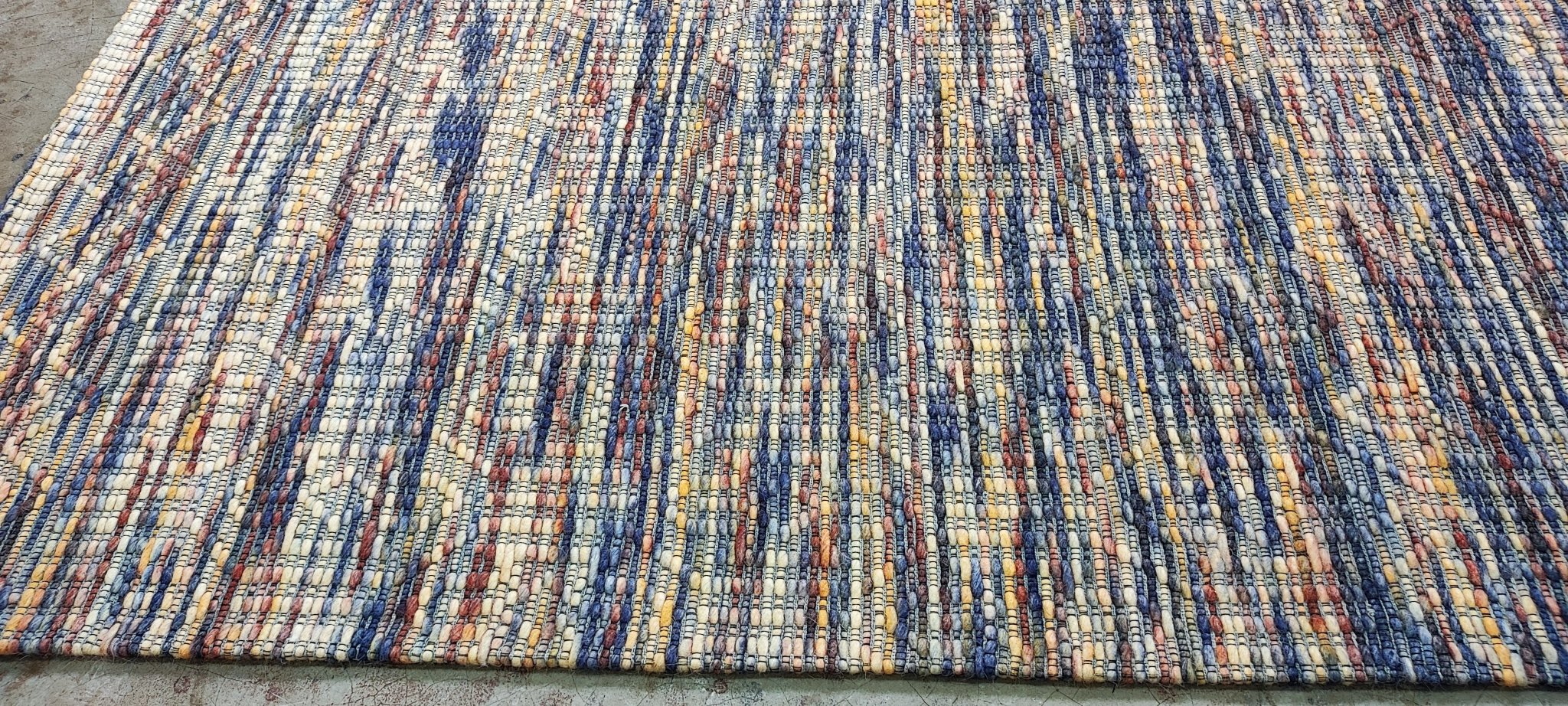 Loa 5.3x8 Handwoven Multi Textured | Banana Manor Rug Factory Outlet