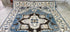 Lonni Paul Blue and Ivory Hand-Knotted Oriental Rug 8x10 | Banana Manor Rug Company