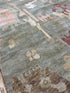 Louise 9x12.6 Light Green Hand-Knotted Oushak Rug | Banana Manor Rug Company