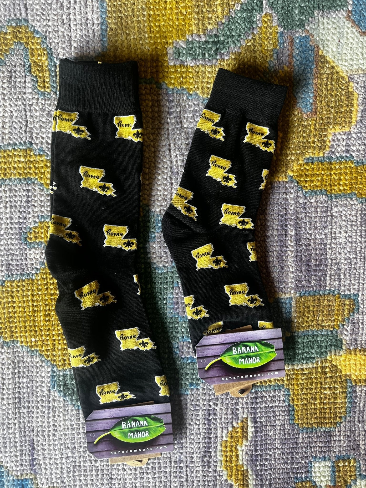 Louisiana Home Homeboy & Homegirl Socks | Banana Manor Rug Company