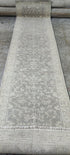 Luana 2.6x10 Hand Knotted Grey & Silver Turkish Oushak | Banana Manor Rug Factory Outlet