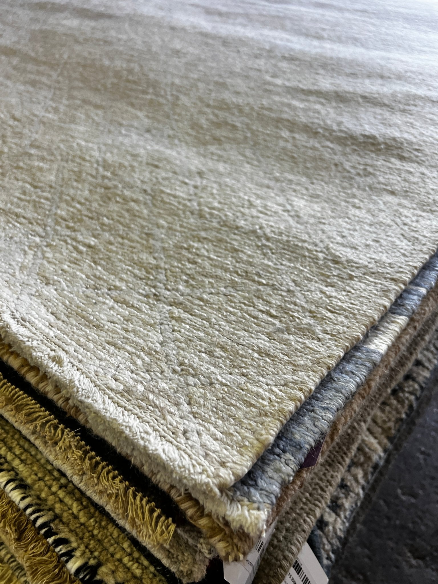 Luciana 7.9x9.9 Beige & Ivory Abstract | Banana Manor Rug Factory Outlet