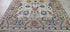 Lynda Murray Grey and Tan Hand-Knotted Oushak Rug 8x10 | Banana Manor Rug Company