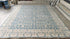 Marais 9x11.9 Blue and Tan Hand-Knotted Oushak Rug | Banana Manor Rug Company