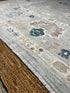 Mariam Afghani Whitewashed Oushak 8.11x12 | Banana Manor Rug Company