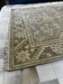 Marilyn Lange 4x6 Hand-Knotted Silver & Light Rust Turkish Oushak | Banana Manor Rug Factory Outlet