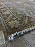 Marilyn Lange 4x6 Hand-Knotted Silver & Light Rust Turkish Oushak | Banana Manor Rug Factory Outlet