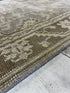 Marilyn Lange 4x6 Hand-Knotted Silver & Light Rust Turkish Oushak | Banana Manor Rug Factory Outlet