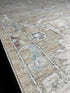 Marina Golbahari Afghani Whitewashed Oushak 9.11x13.6 | Banana Manor Rug Company