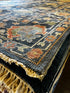 Marisa Mell 9x12 Hand-Knotted Blue Oushak | Banana Manor Rug Factory Outlet