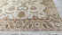 Marquis 7.9x9.6 Beige and Gold Hand-Knotted Kashan Rug | Banana Manor Rug Company