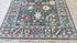 Marrina 5.3x7.3 Green & Multi-Color Hand-Knotted Oushak Rug | Banana Manor Rug Company