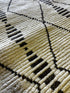 Martin Henderson Hand-Knotted Ivory and Brown Modern 8.6X9.6 | Banana Manor Rug Company