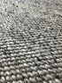 Marvelous Marvin Handwoven Grey & Ivory Durrie Rug 5x8 | Banana Manor Rug Company