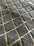 Mary Robinson Handwoven Wool Durrie Blue Grey Diamond (various sizes) | Banana Manor Rug Factory Outlet