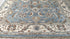 Maurepas 9x12 Blue and Ivory Hand-Knotted Oushak Rug | Banana Manor Rug Company