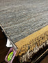 Melancholy Grey & Light Blue Handwoven Wool Rug 4.9x6.9 | Banana Manor Rug Company