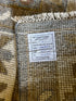 Memphis Belle Bonnie 10x14 Grey and Ivory Hand-Knotted Oushak Rug | Banana Manor Rug Factory Outlet