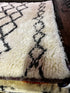 Michael Dorman 4x6 Hand-Knotted Ivory and Black Moroccan Style | Banana Manor Rug Factory Outlet