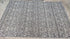 Michalina 5.3x7.6 Grey Textured Handwoven Durrie Rug | Banana Manor Rug Company