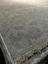 Michelle Nussbaumer Silver and Grey Hand-Knotted Oushak Rug 5x7 | Banana Manor Rug Company