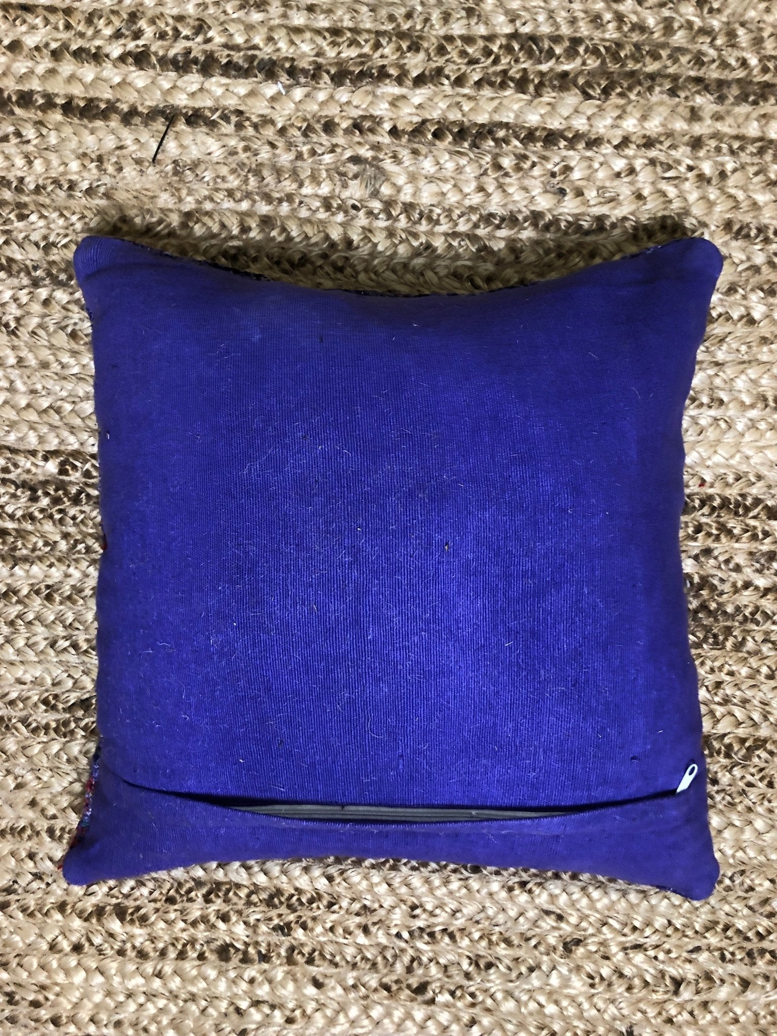 Mike the Tiger Purple Sari Silk Pillow – Banana Manor Rug Factory