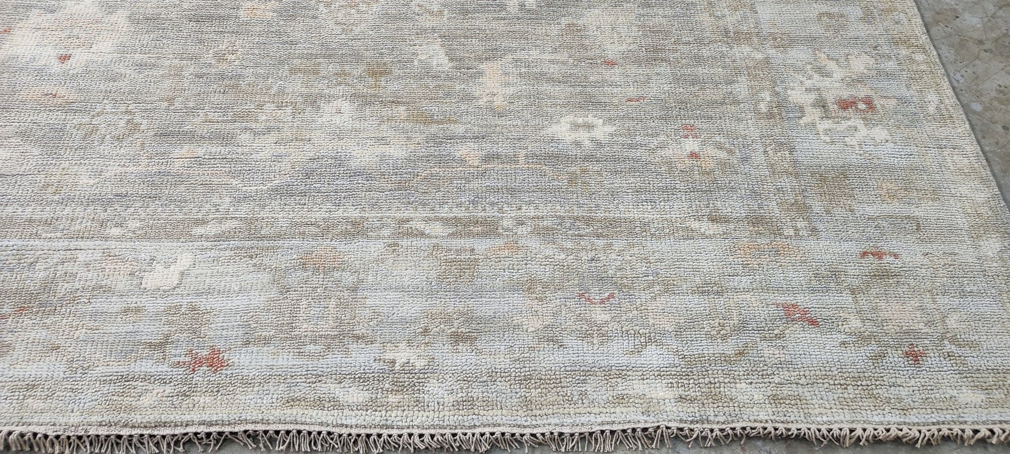 Milana 8x10 Grey & Tan Oushak | Banana Manor Rug Factory Outlet