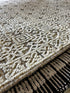 Miles 8x10 Hand-Knotted Ivory & Grey Cut Pile | Banana Manor Rug Factory Outlet