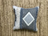 Moon Unit Beige, Dark Blue, and Grey Pillow | Banana Manor Rug Company