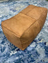 Moroccan New Large Leather Pouffe/Floor Cushion-FILLED | Banana Manor Rug Company