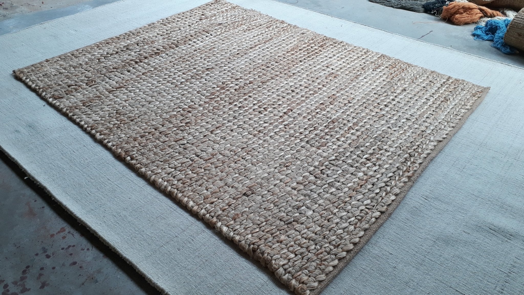 Muscles from Brussels Handwoven Flatweave Rug | Banana Manor Rug Company