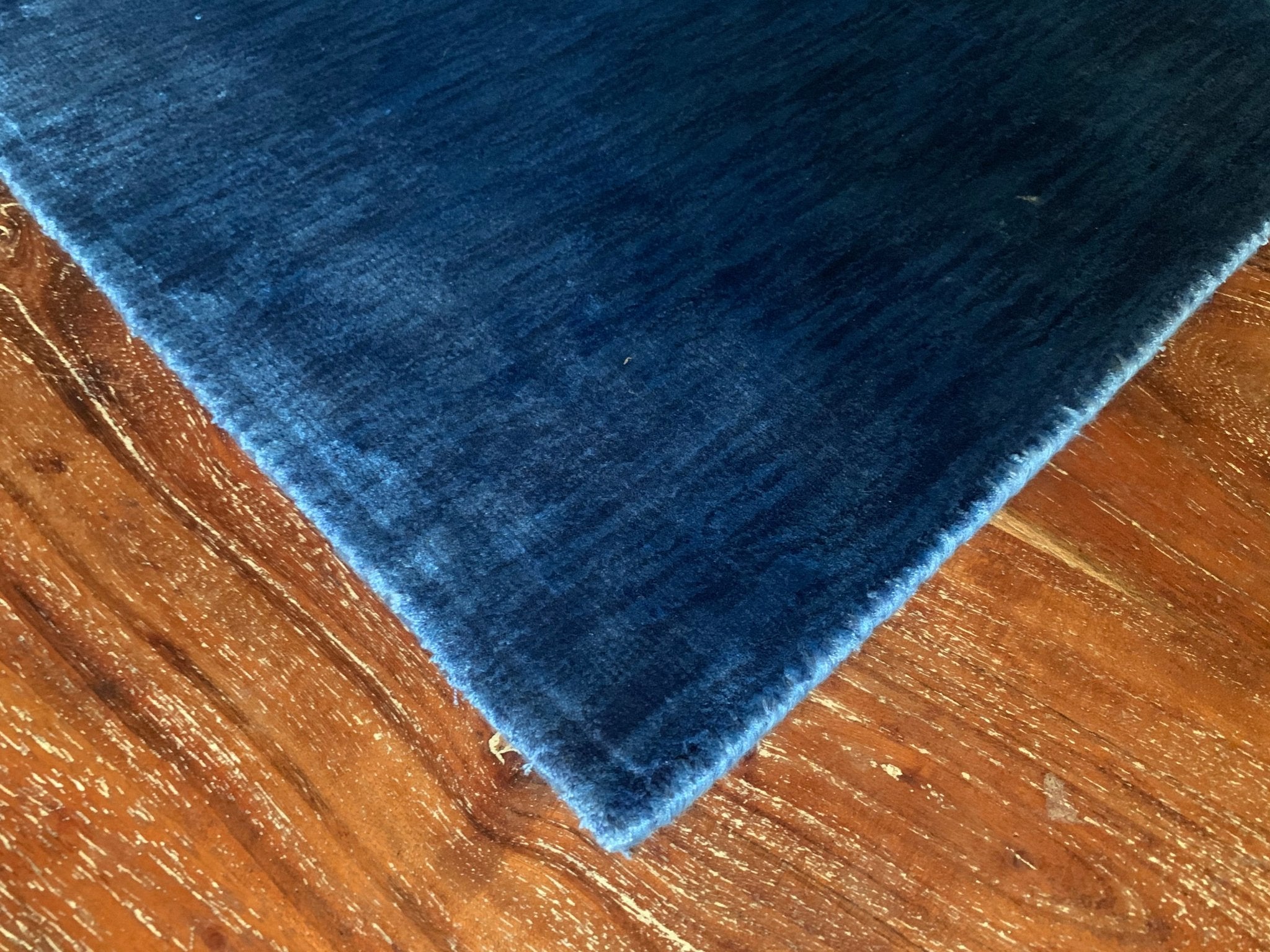 My Boy Blue! Loom Knotted Textured Viscose Rug | Banana Manor Rug Company