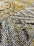 Nadja 10x13.9 Hand-Knotted Gold & Tan Oriental | Banana Manor Rug Factory Outlet