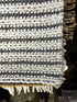 Naomi White and Grey Striped Handwoven Rug (Multiple Sizes) | Banana Manor Rug Factory Outlet