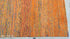 Ned Nederlander 4x6 Orange Handwoven Sari Silk Durrie Rug | Banana Manor Rug Company