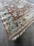 Nellie 4x5 Rust Hand-Knotted Oushak Rug | Banana Manor Rug Company