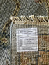 Nina 8x10.3 Blue and Rust Hand-Knotted Oushak Rug | Banana Manor Rug Factory Outlet