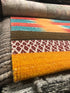 Norm Macdonald 4x6 Mulit-Colored Striped Flat Weaved Durrie Rug | Banana Manor Rug Company