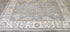 Noxolo Mathula Hand-Knotted Oushak Rug Grey and Ivory 8x10 | Banana Manor Rug Company