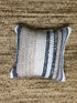 Nylah Tan and Blue Pillow | Banana Manor Rug Company