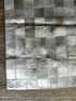 Off White and Grey 6.7x9.2 Patched Cowhide Rug | Banana Manor Rug Company