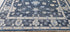 Ophelia Flame 8x10 Hand Knotted Blue Oushak | Banana Manor Rug Factory Outlet