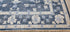 Ophelia Flame 8x10 Hand Knotted Blue Oushak | Banana Manor Rug Factory Outlet