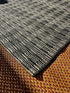 Opportunity Buy-Barnstable Black & Tan 3.11x5.6 Machine Made Outdoor/Indoor Rug | Banana Manor Rug Company