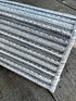 Opportunity Buy-Harwich Light Blue & Silver 3.11x5.6 Machine Made Outdoor/Indoor Rug | Banana Manor Rug Company