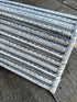 Opportunity Buy-Harwich Light Blue & Silver 5.3x7.6 Machine Made Outdoor/Indoor Rug | Banana Manor Rug Company