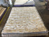 Patchwork Cowhide White & Champagne 8x10 Rug | Banana Manor Rug Company