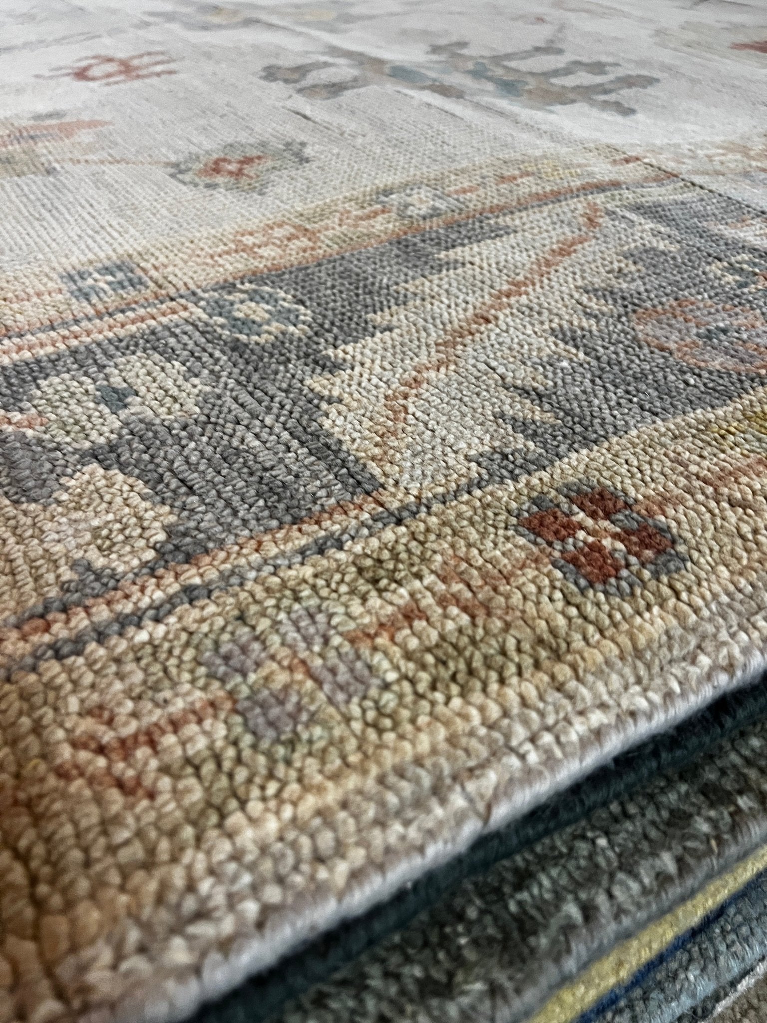 Patrizia Parson 8x10 Silver and Grey Turkish Oushak | Banana Manor Rug Factory Outlet